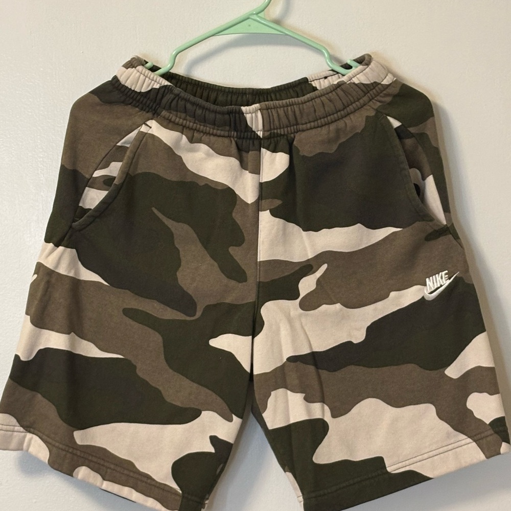 Nike Green and Brown Shorts